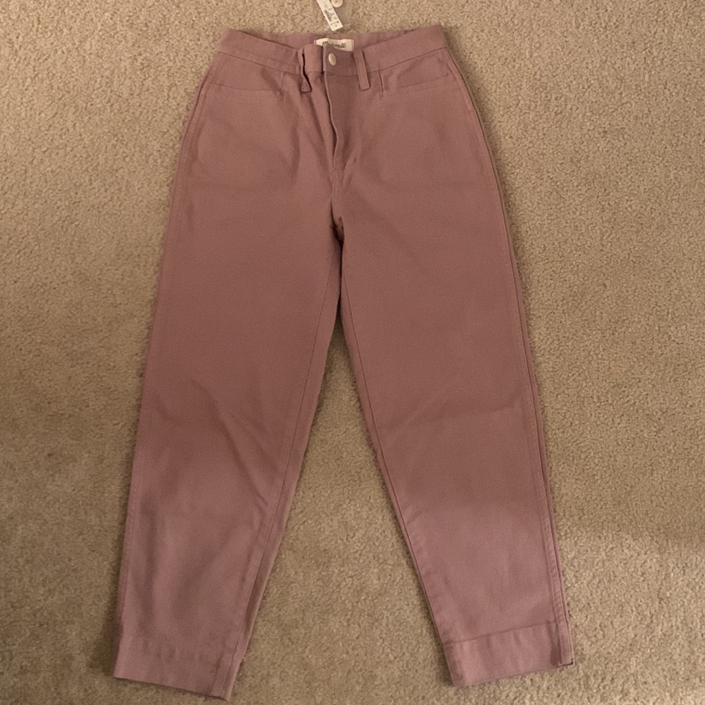 Nwt Madewell Light Pinkish/Purple Pants Size 27